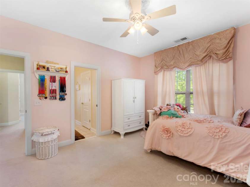 8638 Savannah Road, Harrisburg, NC 28075.  MLS# CAR4372561, YatesRealty ID 19620. 4th bedroom with Private Full Bath