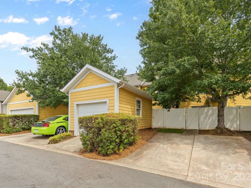 1123 Market Street, Fort Mill, SC 29708.  MLS# CAR4264754, YatesRealty ID 19623. Rear View/Alley Entrance to Garage