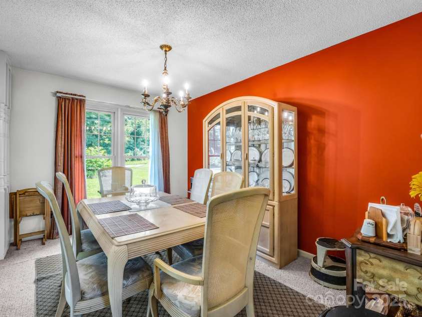 2512 Brevard Road, Hendersonville, NC 28791.  MLS# CAR4237635, YatesRealty ID 19632. Formal dining room