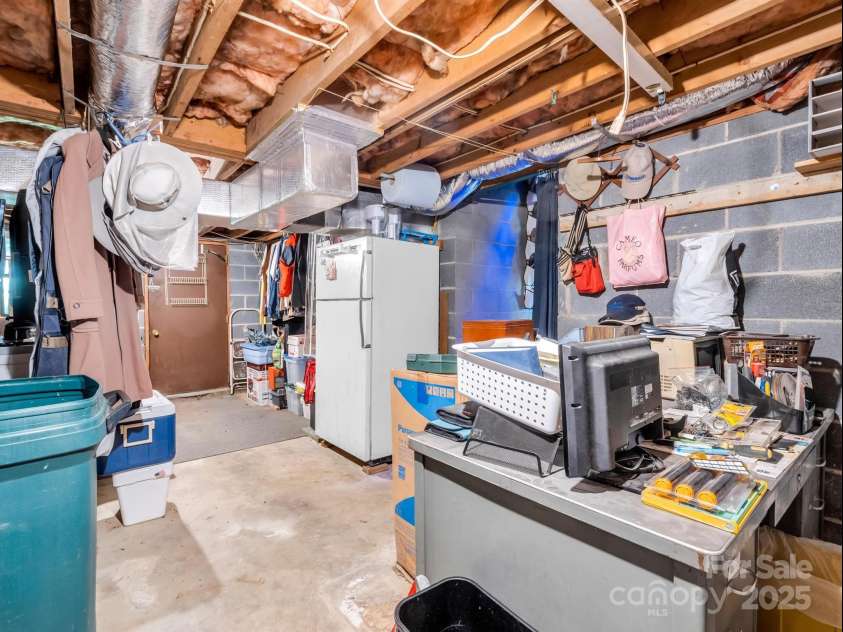 2512 Brevard Road, Hendersonville, NC 28791.  MLS# CAR4237635, YatesRealty ID 19632. Partial basement