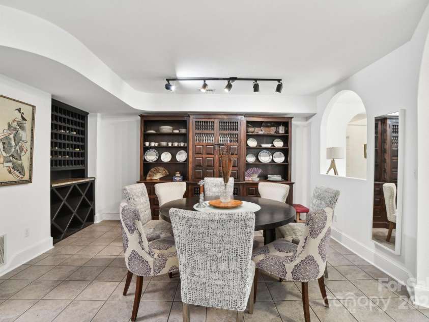 142 Justice Street, Fletcher, NC 28732.  MLS# CAR4234693, YatesRealty ID 19634. This gorgeous dining room is perfect for entertaining friends and family