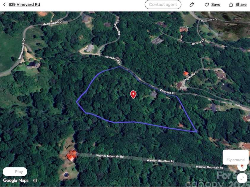 629 Vineyard Road, Tryon, NC 28782.  MLS# CAR4325093, YatesRealty ID 1964. 