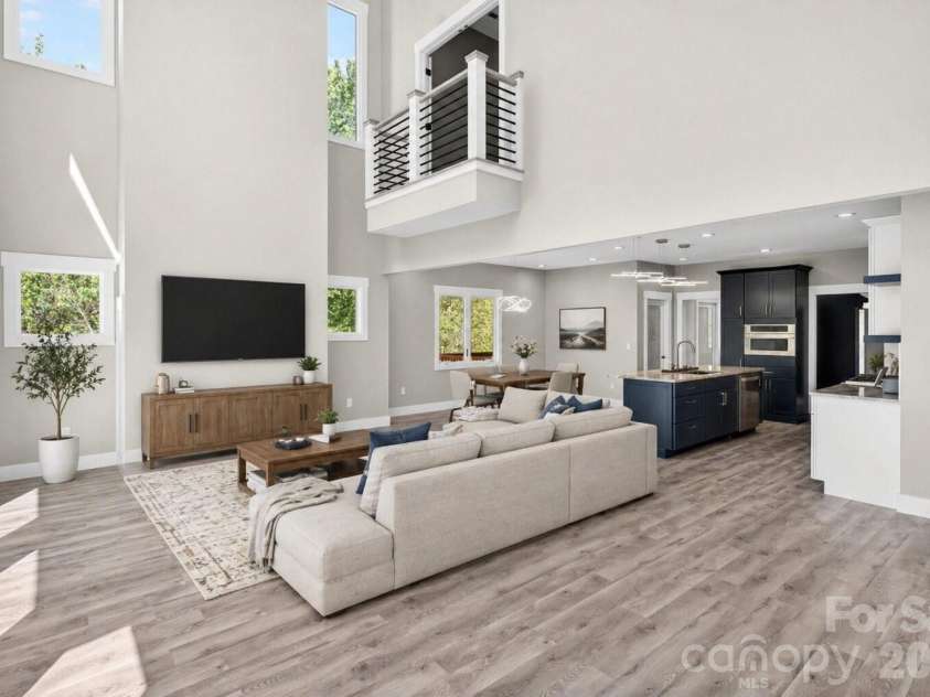 98 Downing Street, Asheville, NC 28806.  MLS# CAR4373230, YatesRealty ID 19642. Virtually Staged