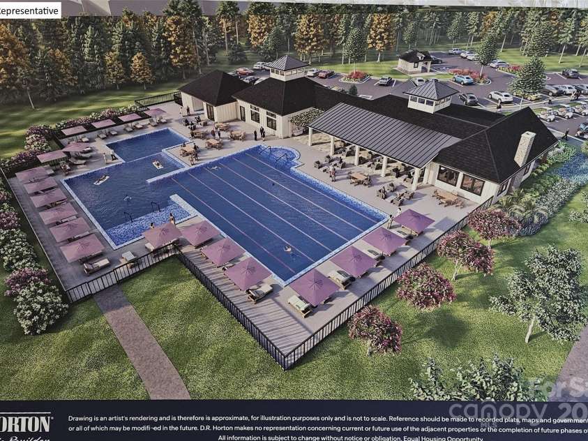 265 Miramar Drive, York, SC 29745.  MLS# CAR4268512, YatesRealty ID 19659. Large Pool & Elaborate Clubhouse to be built. Picture representative.