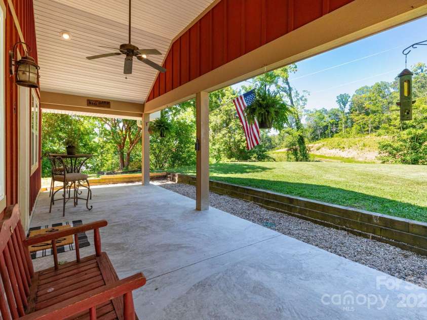 15 Weaver Hill Road, Asheville, NC 28805.  MLS# CAR4217723, YatesRealty ID 1966. Spacious Covered Front Porch