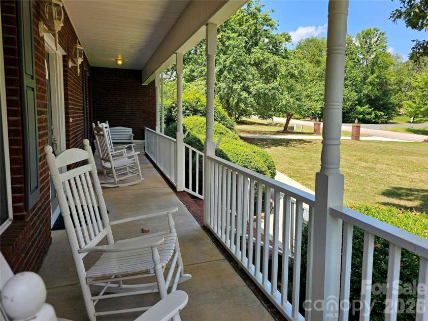 3486 Victorian Hills Drive, Richburg, SC 29729.  MLS# CAR4332522, YatesRealty ID 1966. Front Porch, Concrete Floor, Shade, Security 
