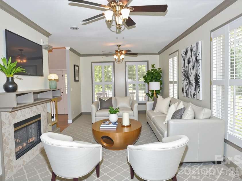 3486 Victorian Hills Drive, Richburg, SC 29729.  MLS# CAR4332522, YatesRealty ID 1966. Living/Family Room (virtual staged)