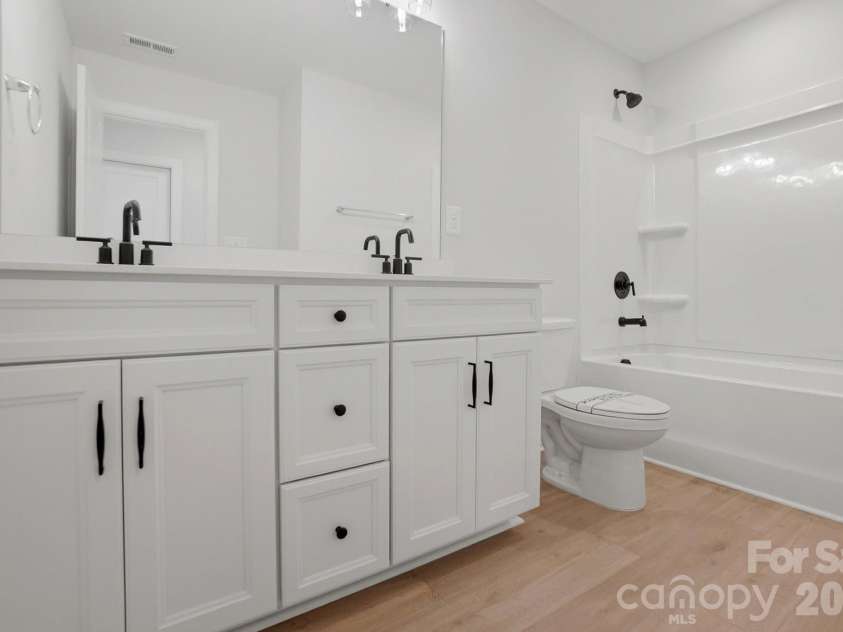 3066 Constitution Lane, Gastonia, NC 28056.  MLS# CAR4322846, YatesRealty ID 19661. Upstairs bathroom