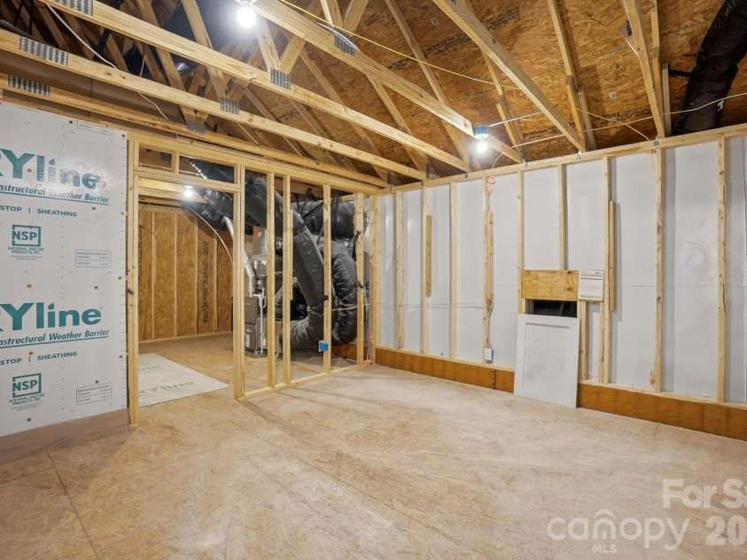 3066 Constitution Lane, Gastonia, NC 28056.  MLS# CAR4322846, YatesRealty ID 19661. Upstairs unfinished storage