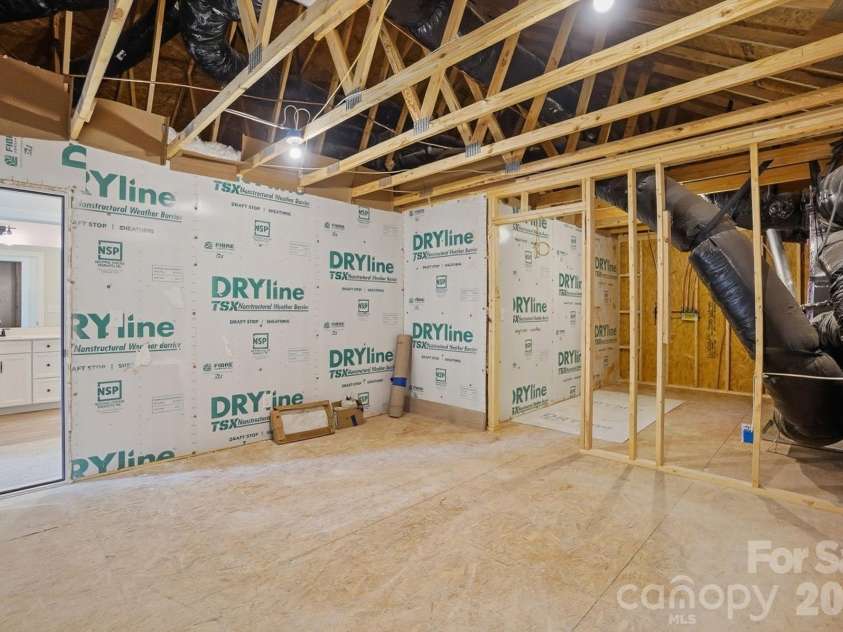 3066 Constitution Lane, Gastonia, NC 28056.  MLS# CAR4322846, YatesRealty ID 19661. Upstairs unfinished storage