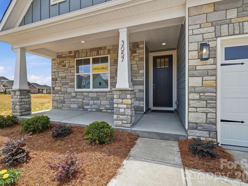 3057 Constitution Lane, Gastonia, NC 28056.  MLS# CAR4359289, YatesRealty ID 19663. Homesite 35 features a Stanley E floorplan