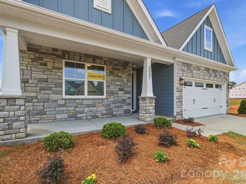 3057 Constitution Lane, Gastonia, NC 28056.  MLS# CAR4359289, YatesRealty ID 19663. Homesite 35 features a Stanley E floorplan