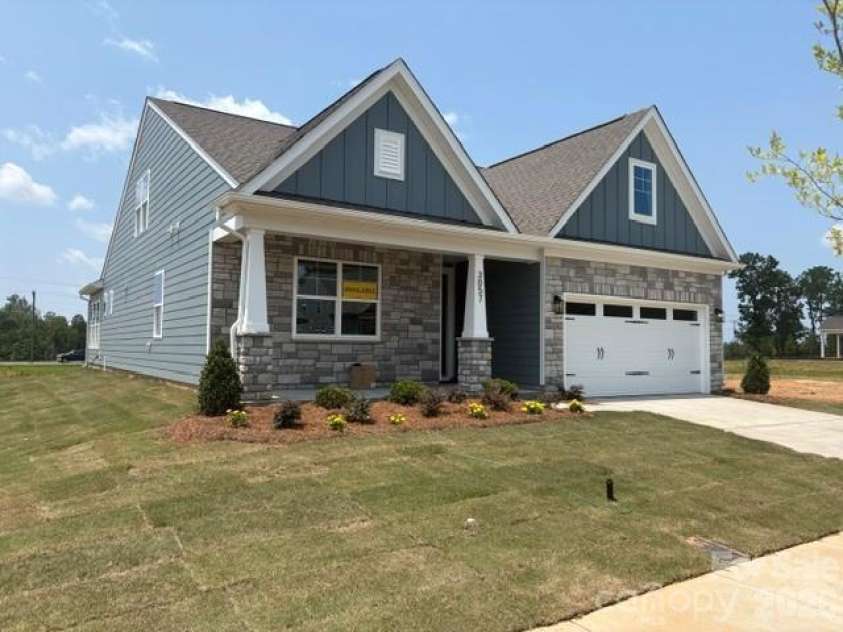 3057 Constitution Lane, Gastonia, NC 28056.  MLS# CAR4359289, YatesRealty ID 19663. Homesite 35 features a Stanley E floorplan
