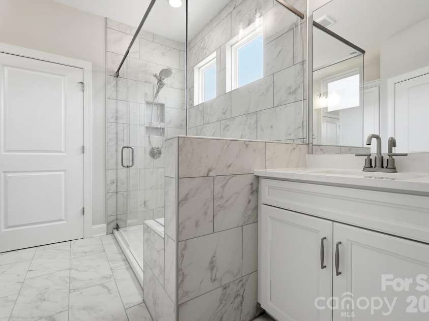 3057 Constitution Lane, Gastonia, NC 28056.  MLS# CAR4359289, YatesRealty ID 19663. Primary Bathroom