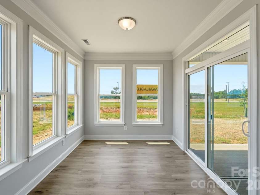 3057 Constitution Lane, Gastonia, NC 28056.  MLS# CAR4359289, YatesRealty ID 19663. Sunroom