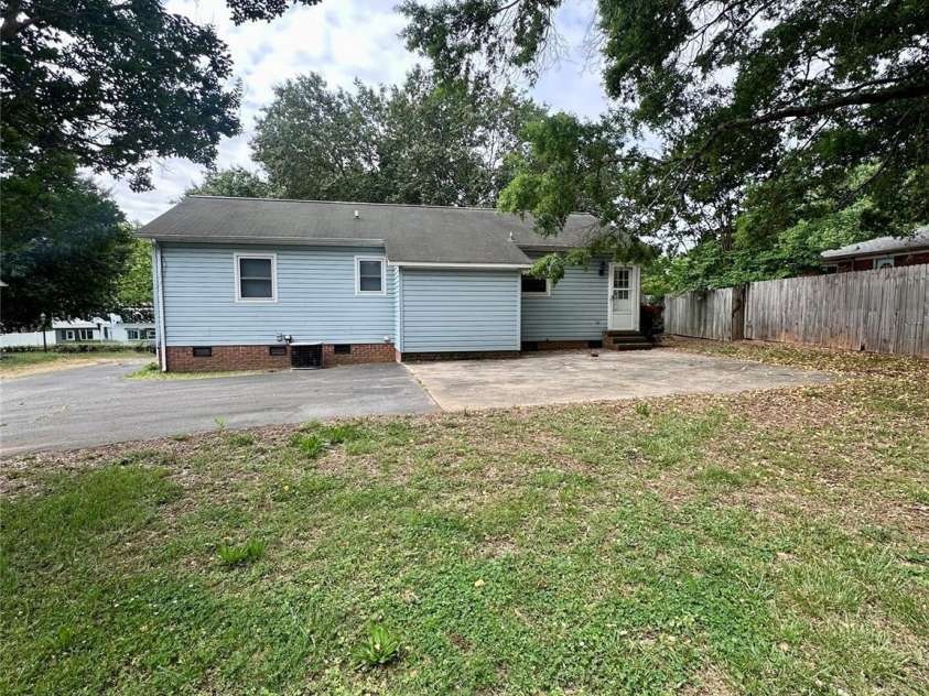 401 Blackwelder Street, China Grove, NC 28023.  MLS# CAR4376401, YatesRealty ID 19664. 