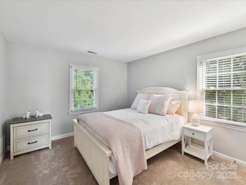 2315 Lawton Bluff Road, Charlotte, NC 28226.  MLS# CAR4255535, YatesRealty ID 19671. 2nd bedroom upstairs features new carpet