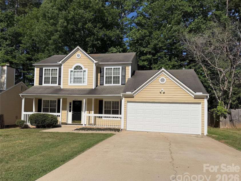 6017 Black Bear Court, Charlotte, NC 28214.  MLS# CAR4371851, YatesRealty ID 19680. 
