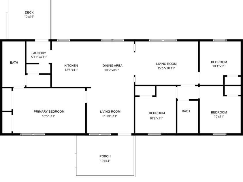8140 Karriker Road, Kannapolis, NC 28081.  MLS# CAR4250480, YatesRealty ID 19686. Floor Plan