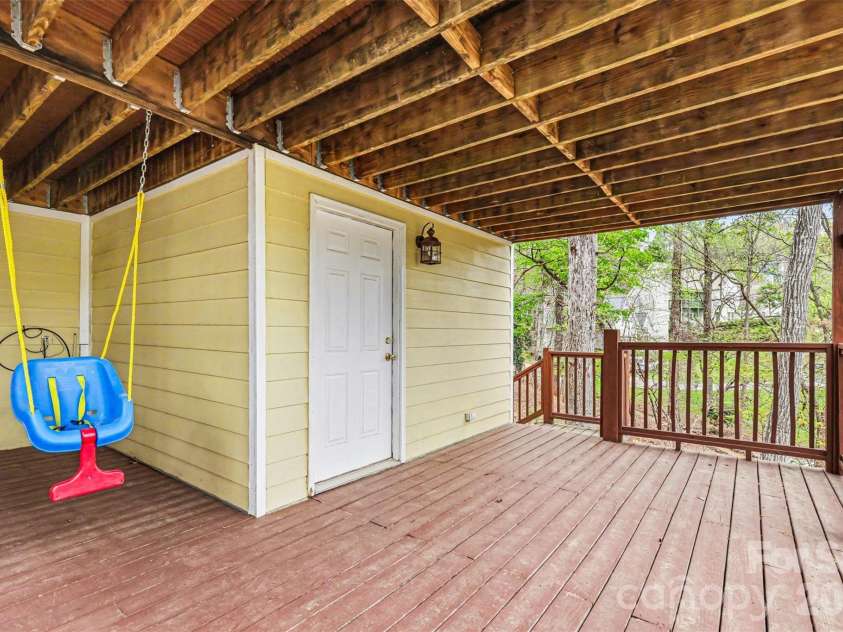 26030 Misty Way Drive, Tega Cay, SC 29708.  MLS# CAR4362203, YatesRealty ID 19693. Lower Deck