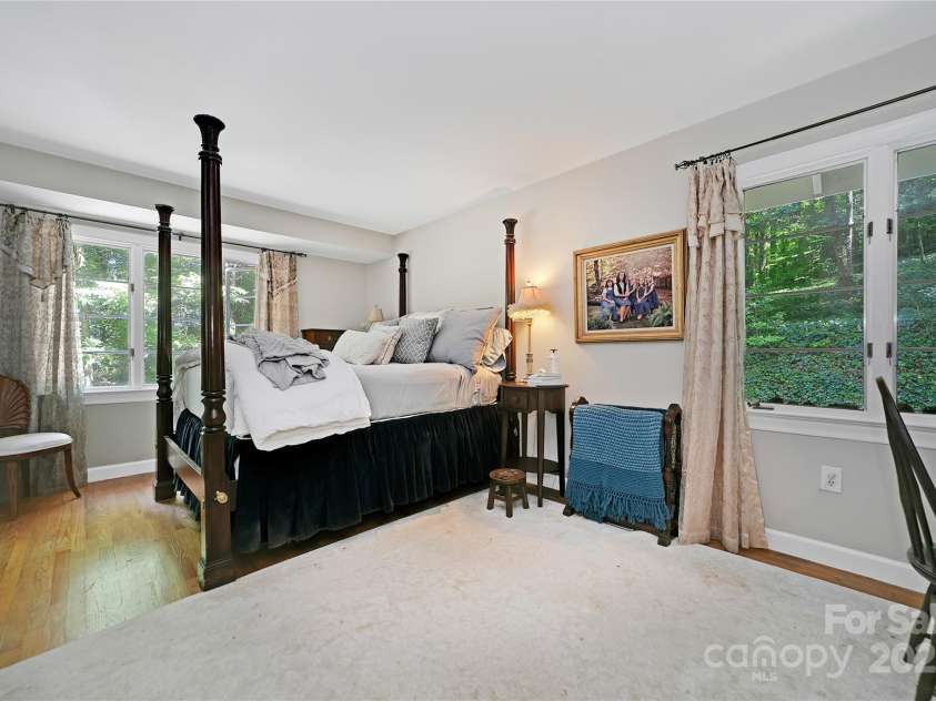 168 River Ridge Road, Brevard, NC 28712.  MLS# CAR4260361, YatesRealty ID 19694. Primary Bedroom