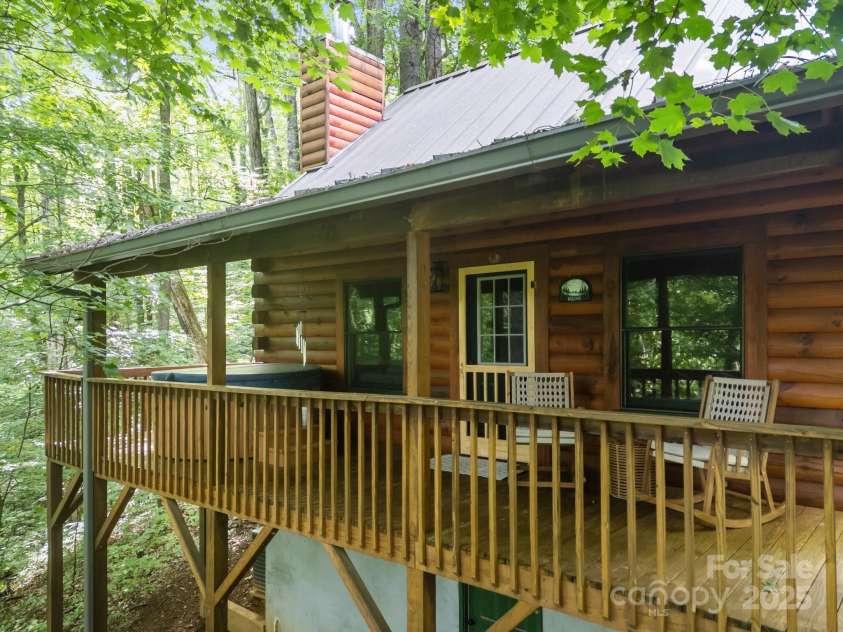 83 Log Cabin Drive, Maggie Valley, NC 28751.  MLS# CAR4271271, YatesRealty ID 19698. 