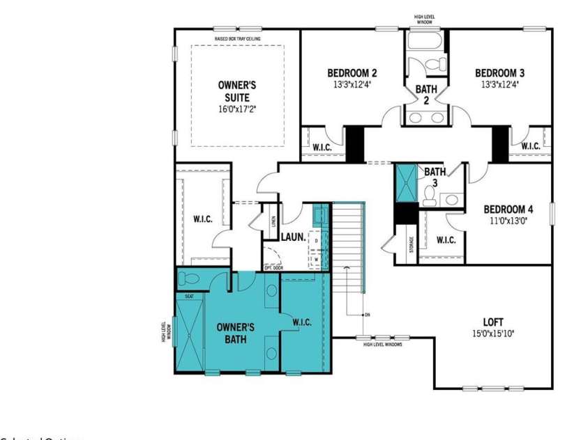 2541 Mabel Lane, Monroe, NC 28110.  MLS# CAR4271305, YatesRealty ID 19699. Proposed 2nd Floor Layout