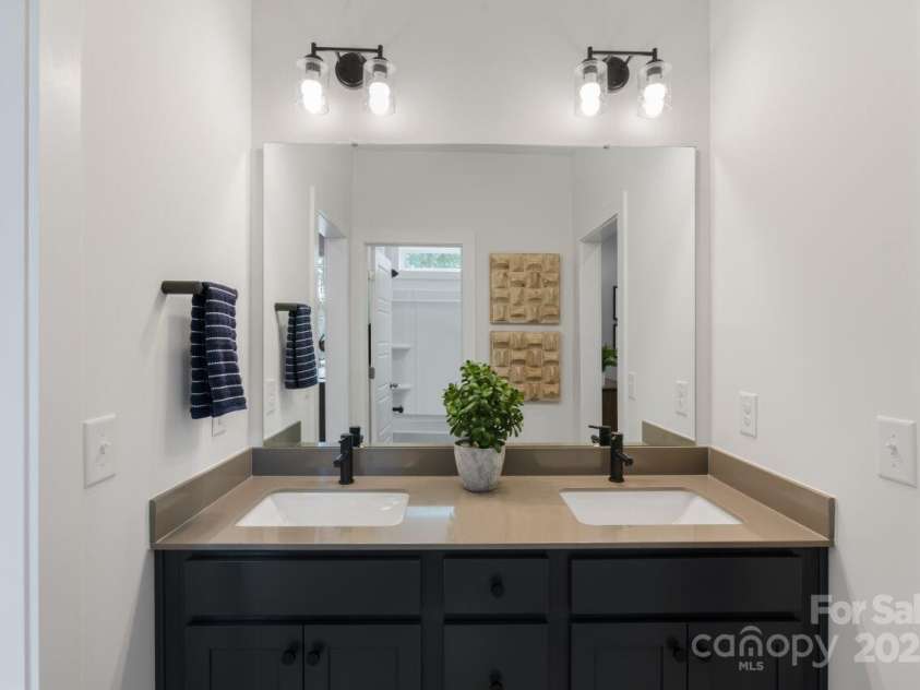 2541 Mabel Lane, Monroe, NC 28110.  MLS# CAR4271305, YatesRealty ID 19699. Representational Photo Only.  Upstairs Jack & Jill Bath
