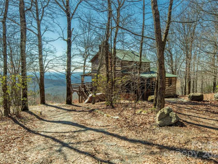 1074 Indian Camp Mountain Road, Rosman, NC 28772.  MLS# CAR4109820, YatesRealty ID 1970. Private setting with great views