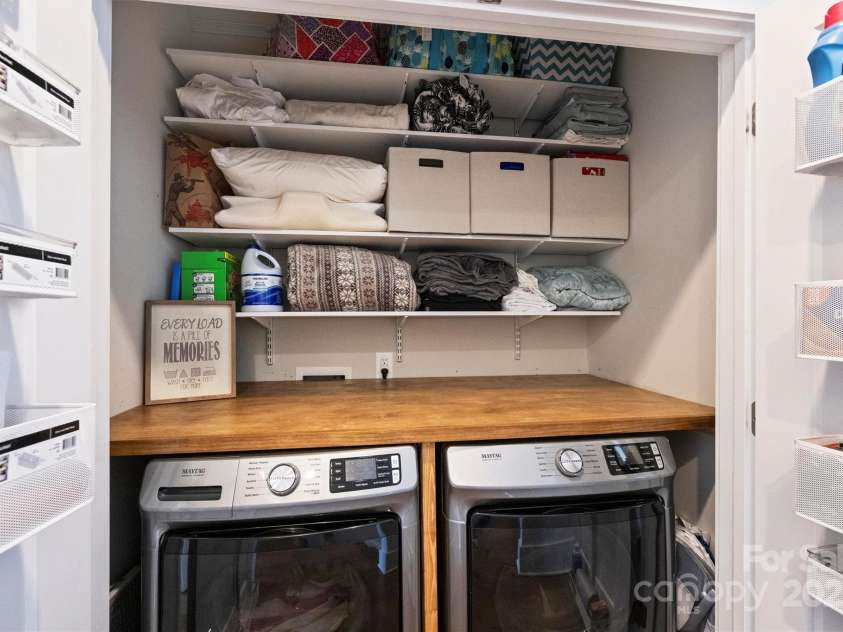 1105 Reece Road, Charlotte, NC 28209.  MLS# CAR4243505, YatesRealty ID 19702. Almost makes you want to do laundry!