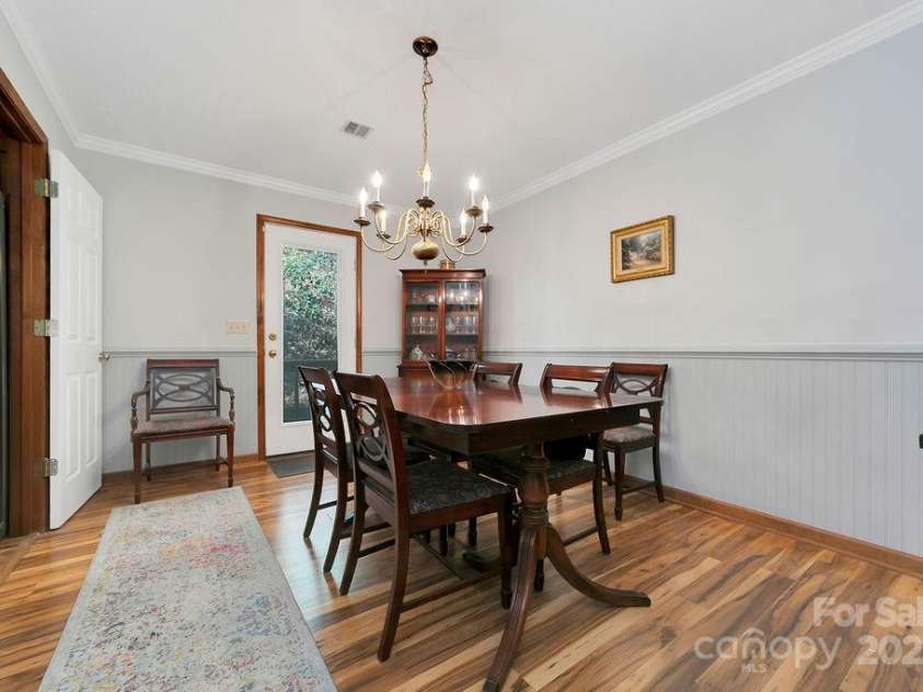 207 Aberdeen Lane, Pisgah Forest, NC 28768.  MLS# CAR4249386, YatesRealty ID 19704. Dinning Room