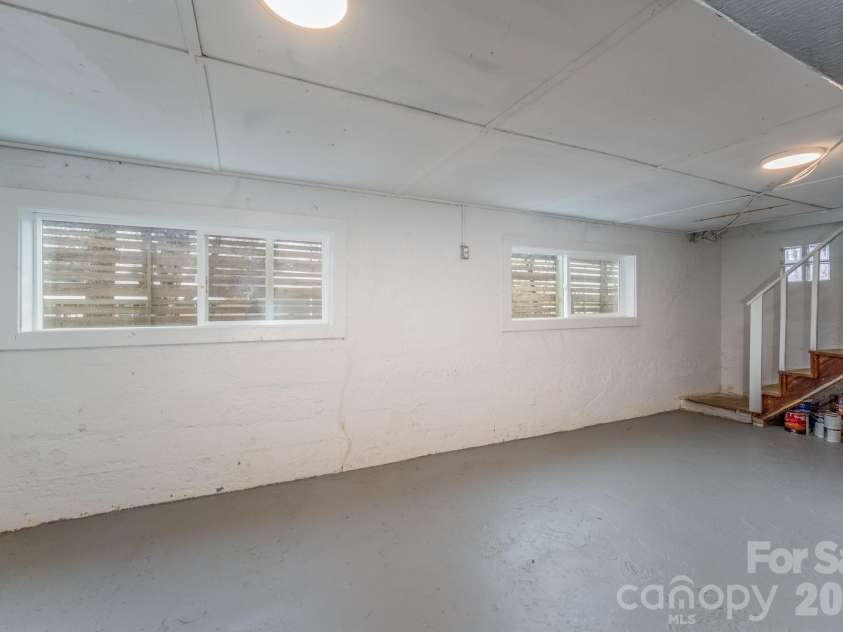 165 Kings Mill Road, Brevard, NC 28712.  MLS# CAR4347667, YatesRealty ID 19707. Basement
