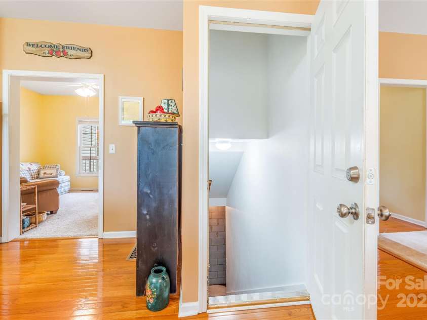 121 Ashe Bridge Road, Marion, NC 28752.  MLS# CAR4256500, YatesRealty ID 19710. Entrance to expansive dry Usable basement