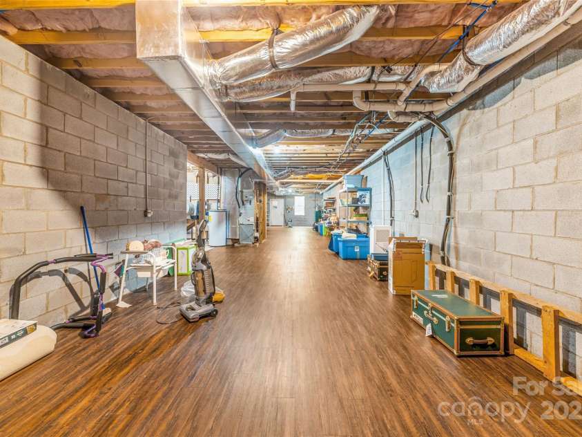 121 Ashe Bridge Road, Marion, NC 28752.  MLS# CAR4256500, YatesRealty ID 19710. Huge with tall ceilings and exterior access.