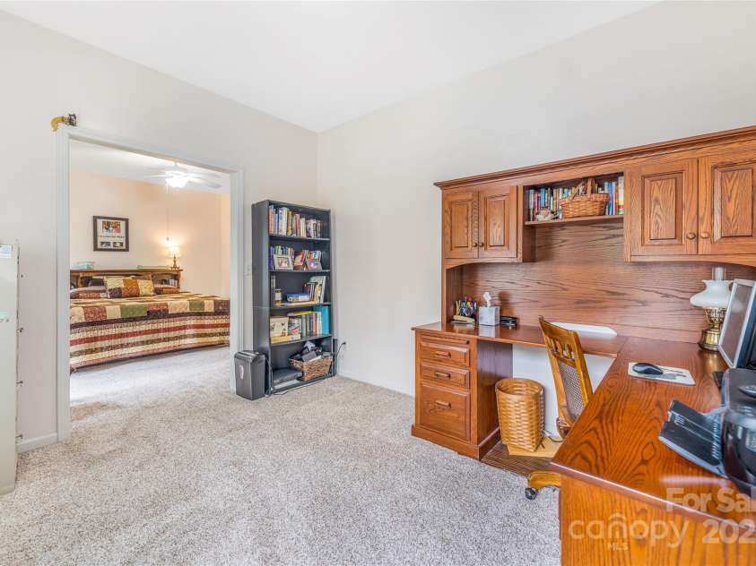 121 Ashe Bridge Road, Marion, NC 28752.  MLS# CAR4256500, YatesRealty ID 19710. Office attached to primary bedroom