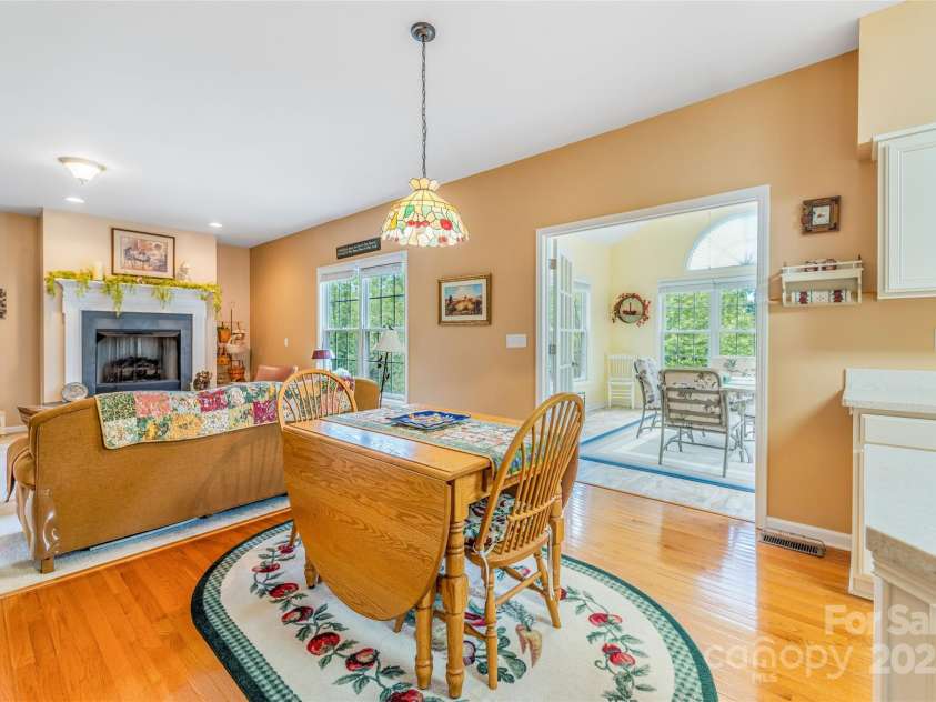 121 Ashe Bridge Road, Marion, NC 28752.  MLS# CAR4256500, YatesRealty ID 19710. Open living, dining, kitchen living space