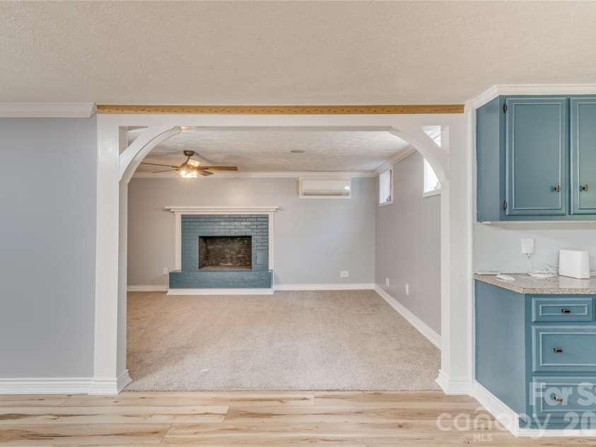 111 Kinwood Street, Morganton, NC 28655.  MLS# CAR4331530, YatesRealty ID 19711. Beautiful entry to the lower level living space. 
