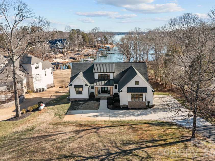 5020 Slanting Bridge Road, Sherrills Ford, NC 28673.  MLS# CAR4336765, YatesRealty ID 19718. Ariel view