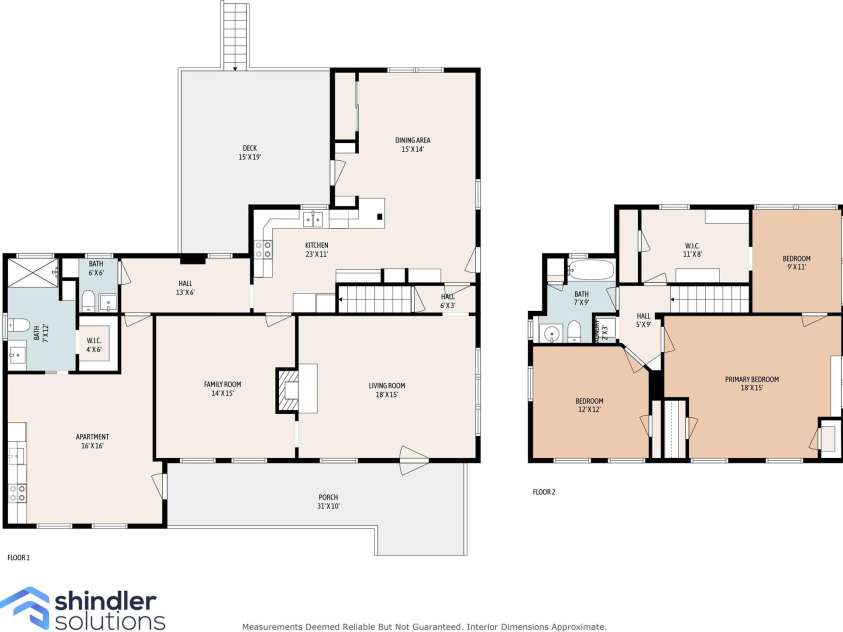 80 Laurel Avenue, Tryon, NC 28782.  MLS# CAR4299418, YatesRealty ID 1972. Floor plan main and upper level