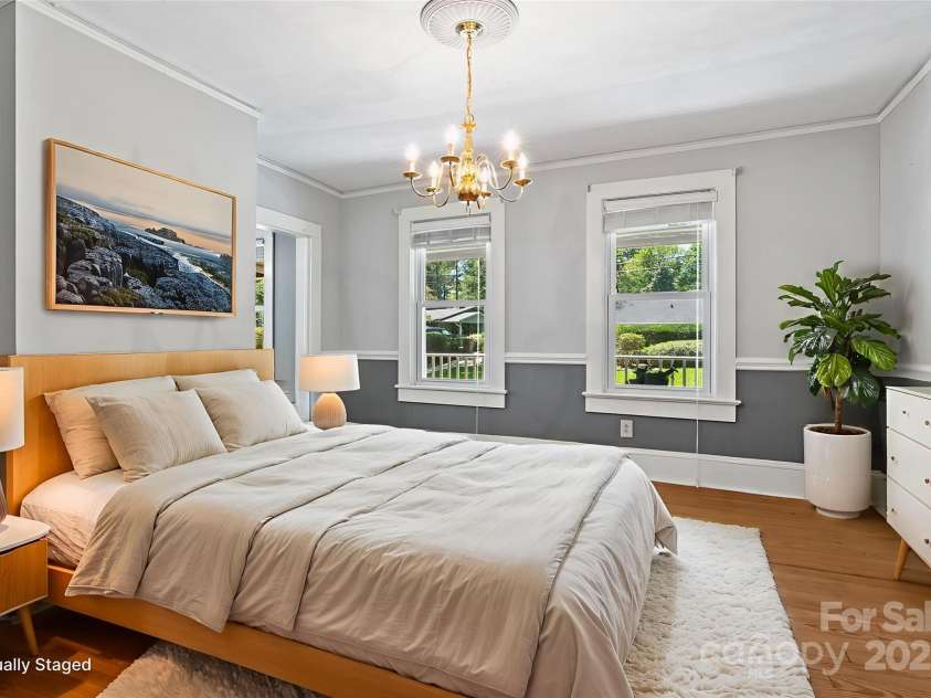 80 Laurel Avenue, Tryon, NC 28782.  MLS# CAR4299418, YatesRealty ID 1972. This room was also used as a main floor bedroom recently but there is only a half bath in this part of the house.