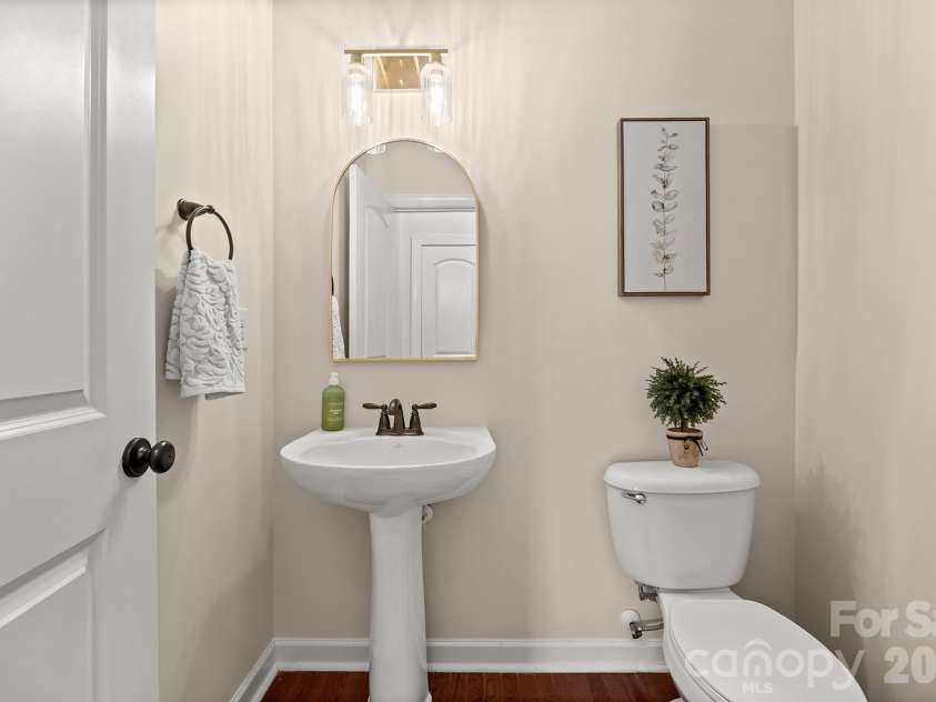 10620 Euclid Avenue, Concord, NC 28027.  MLS# CAR4354098, YatesRealty ID 19722. Half bath on main floor