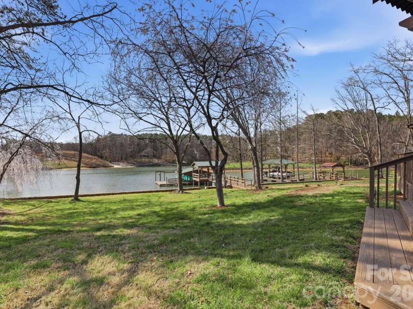 236 Apache Road, Troutman, NC 28166.  MLS# CAR4359171, YatesRealty ID 19726. View from primary toward back of cove.