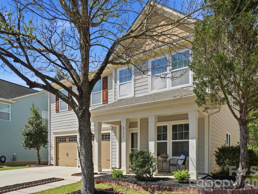 2153 Bluebell Way, Tega Cay, SC 29708.  MLS# CAR4363780, YatesRealty ID 19727. Front of house