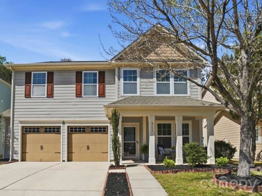 2153 Bluebell Way, Tega Cay, SC 29708.  MLS# CAR4363780, YatesRealty ID 19727. Front View