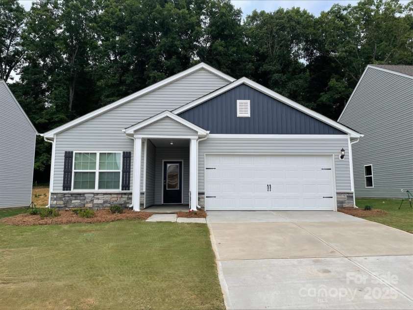 3238 Maple Ridge Drive, Gastonia, NC 28052.  MLS# CAR4220240, YatesRealty ID 19732. Example of the Blanco floorplan to be built. Estimated construction completion date is April 2025.