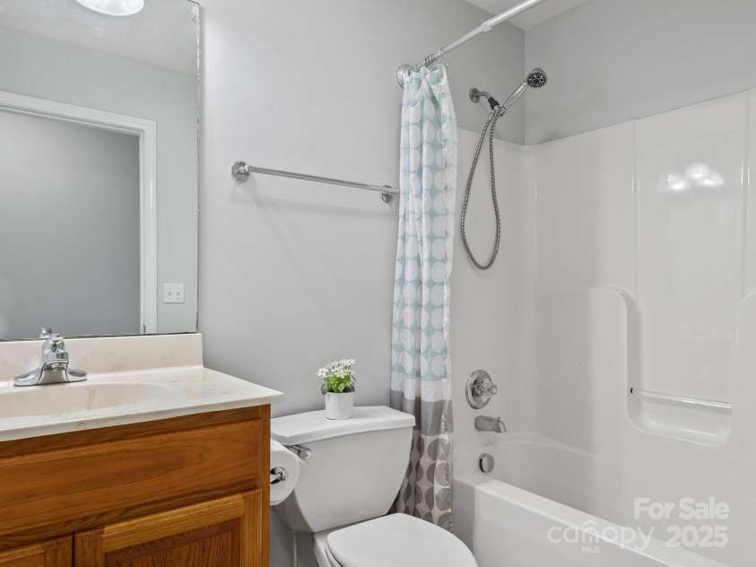 23 Aberdeen Drive, Arden, NC 28704.  MLS# CAR4258815, YatesRealty ID 19735. Guest bathroom