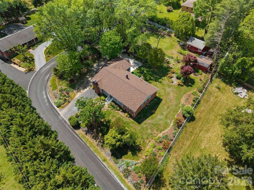 4 Forge Drive, Mills River, NC 28759.  MLS# CAR4373481, YatesRealty ID 19743. Overhead, corner lot.