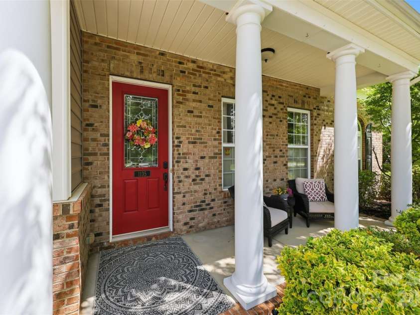 1135 Gold Rush Court, Fort Mill, SC 29708.  MLS# CAR4376618, YatesRealty ID 19744. Inviting front porch