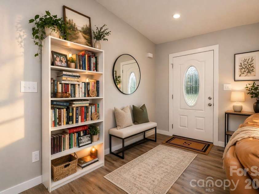 660 9th Street, Newton, NC 28658.  MLS# CAR4357825, YatesRealty ID 19750. Entry virtually staged
