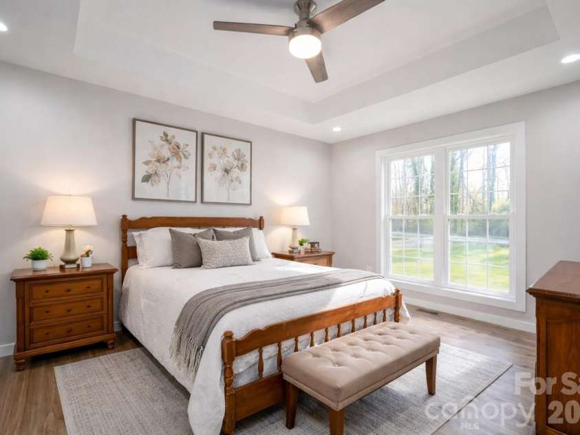 660 9th Street, Newton, NC 28658.  MLS# CAR4357825, YatesRealty ID 19750. Primary Bedroom - Virtually Staged